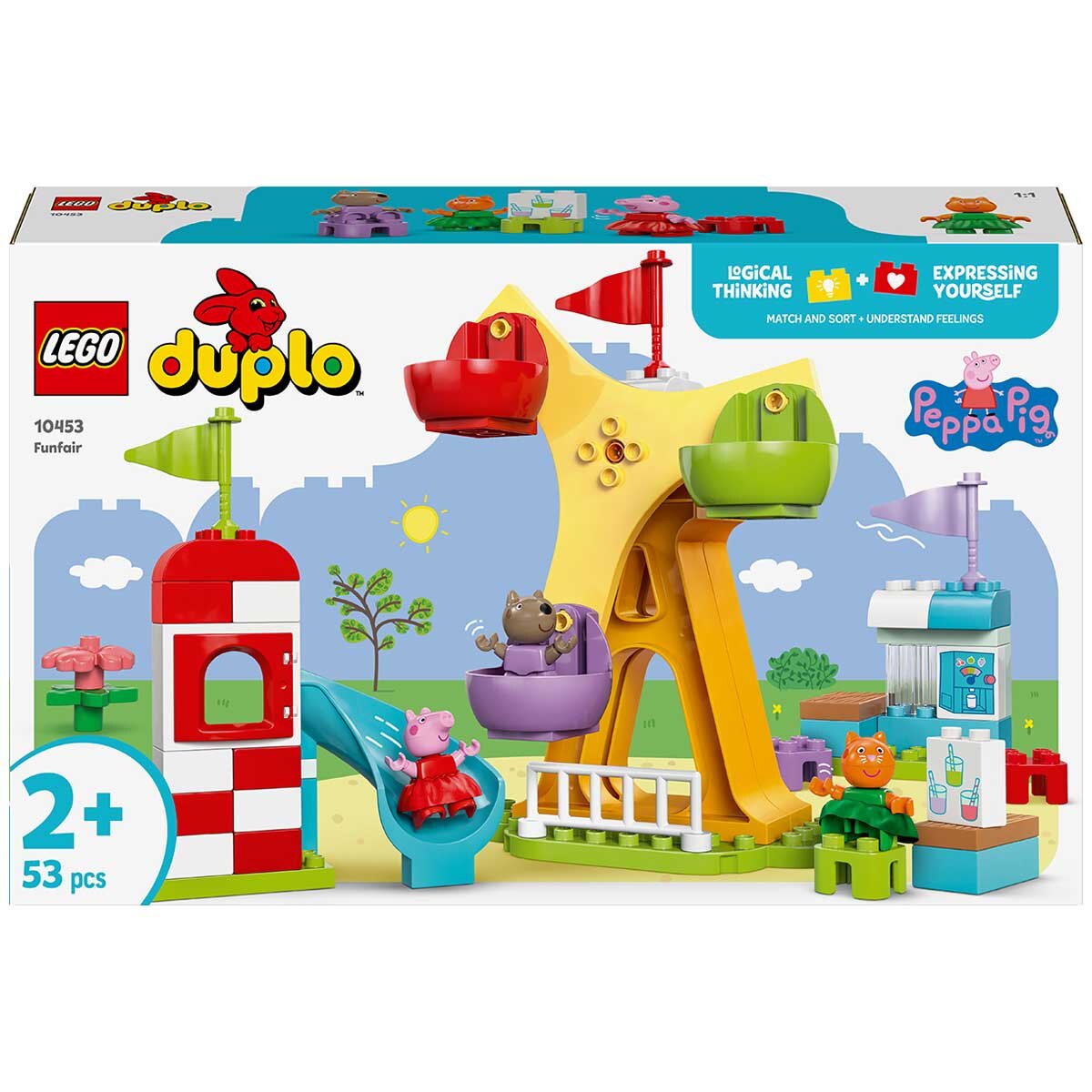 LEGO DUPLO Peppa Pig Funfair 10453