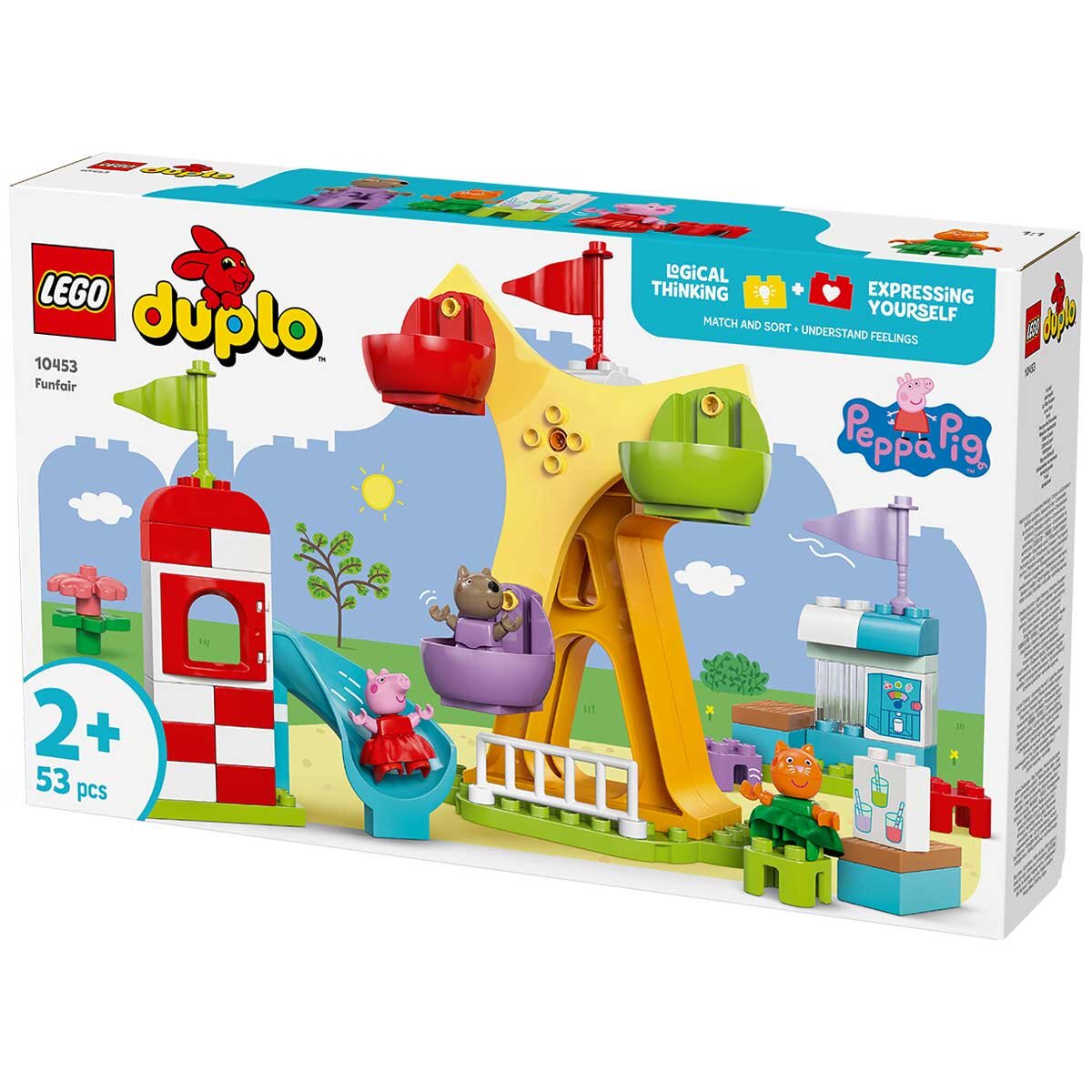 LEGO DUPLO Peppa Pig Funfair 10453
