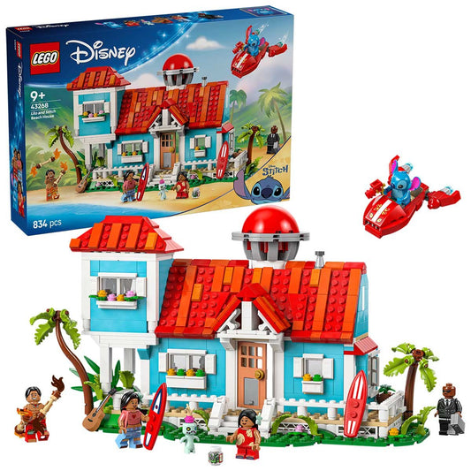 LEGO Disney Lilo And Stitch Beach House 43268