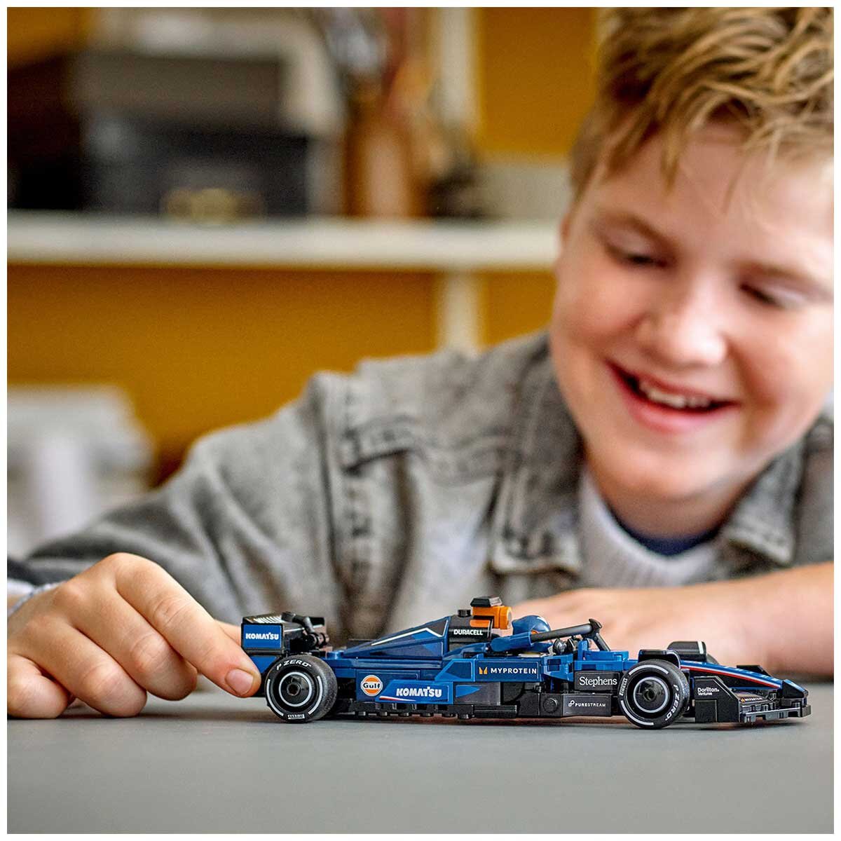 LEGO Speed Champions Williams Racing FW46 F1 Race Car 77249 - SuperSaverAU - view 4