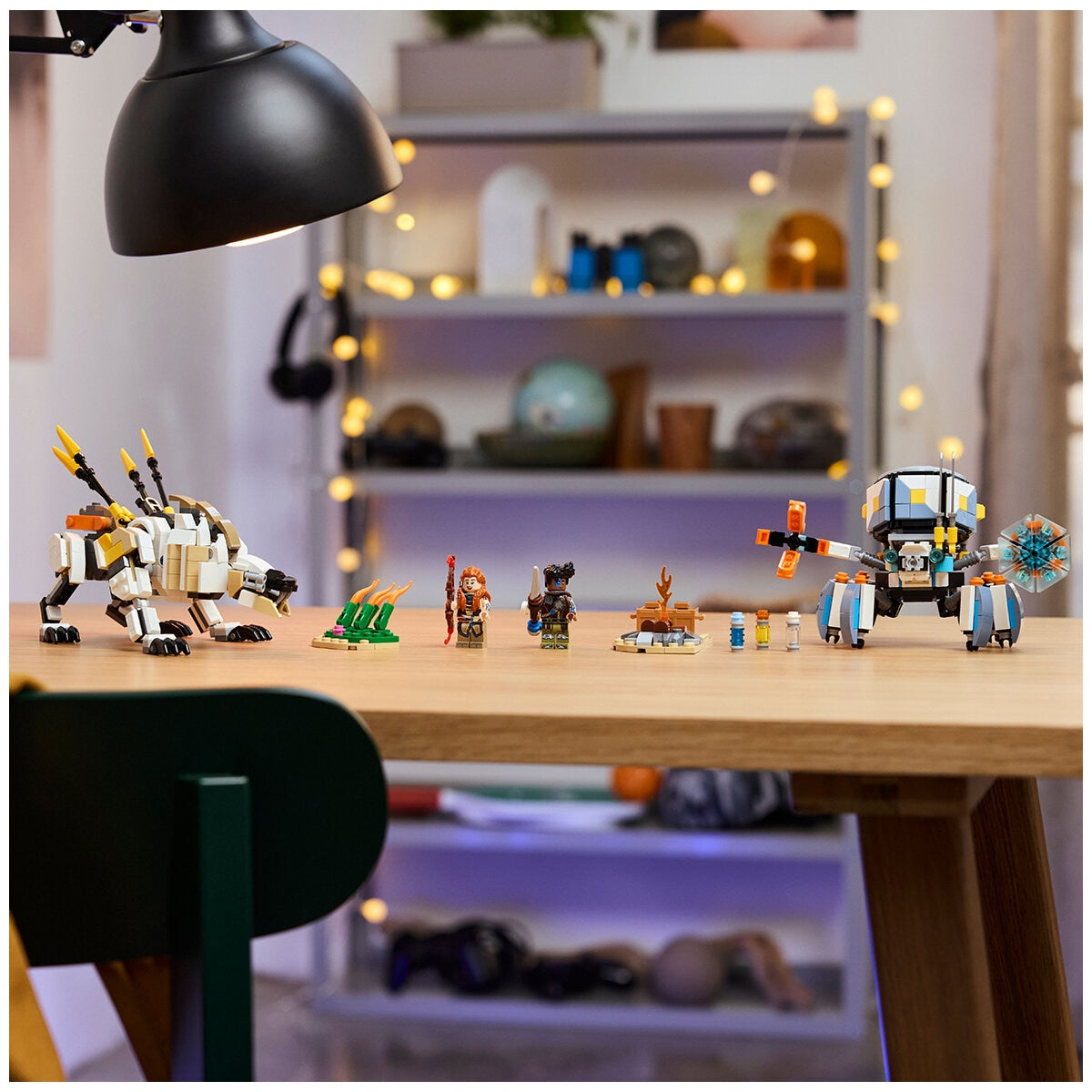 LEGO Horizon Adventures Aloy & Varl vs. Shell-Walker & Sawtooth Toy 77037 - SuperSaverAU - view 7