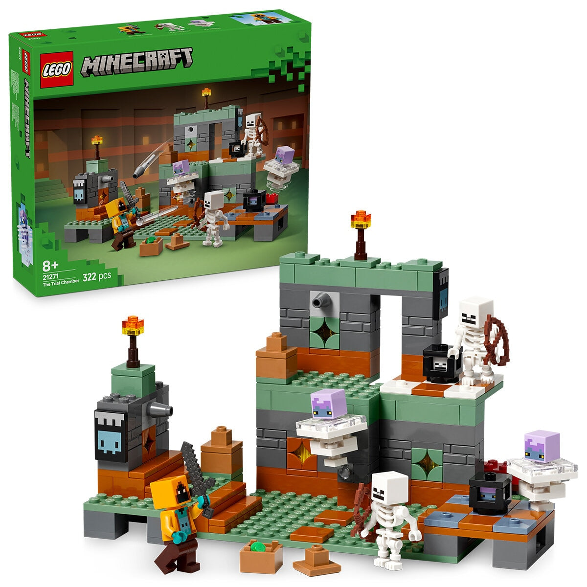 LEGO Minecraft The Trial Chamber 21271 - SuperSaverAU - view 1