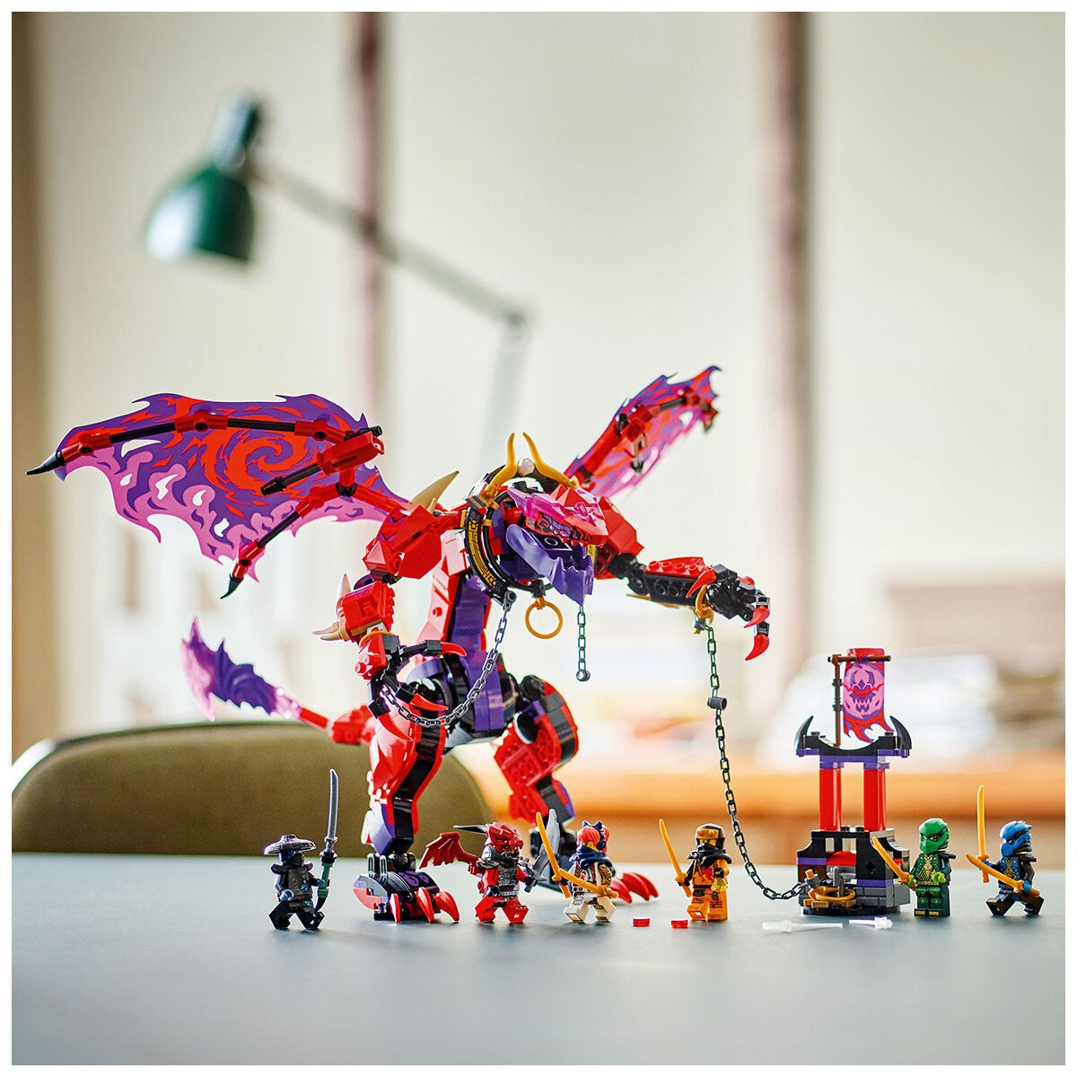 LEGO NINJAGO Thunderfang Dragon of Chaos Ninja 71832