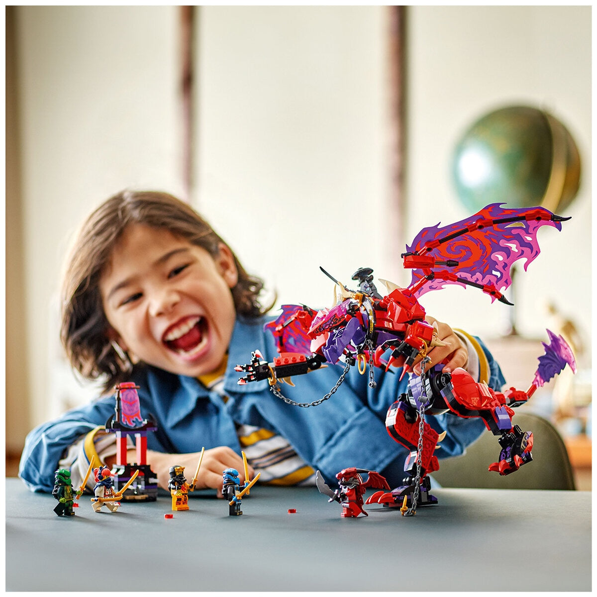 LEGO NINJAGO Thunderfang Dragon of Chaos Ninja 71832