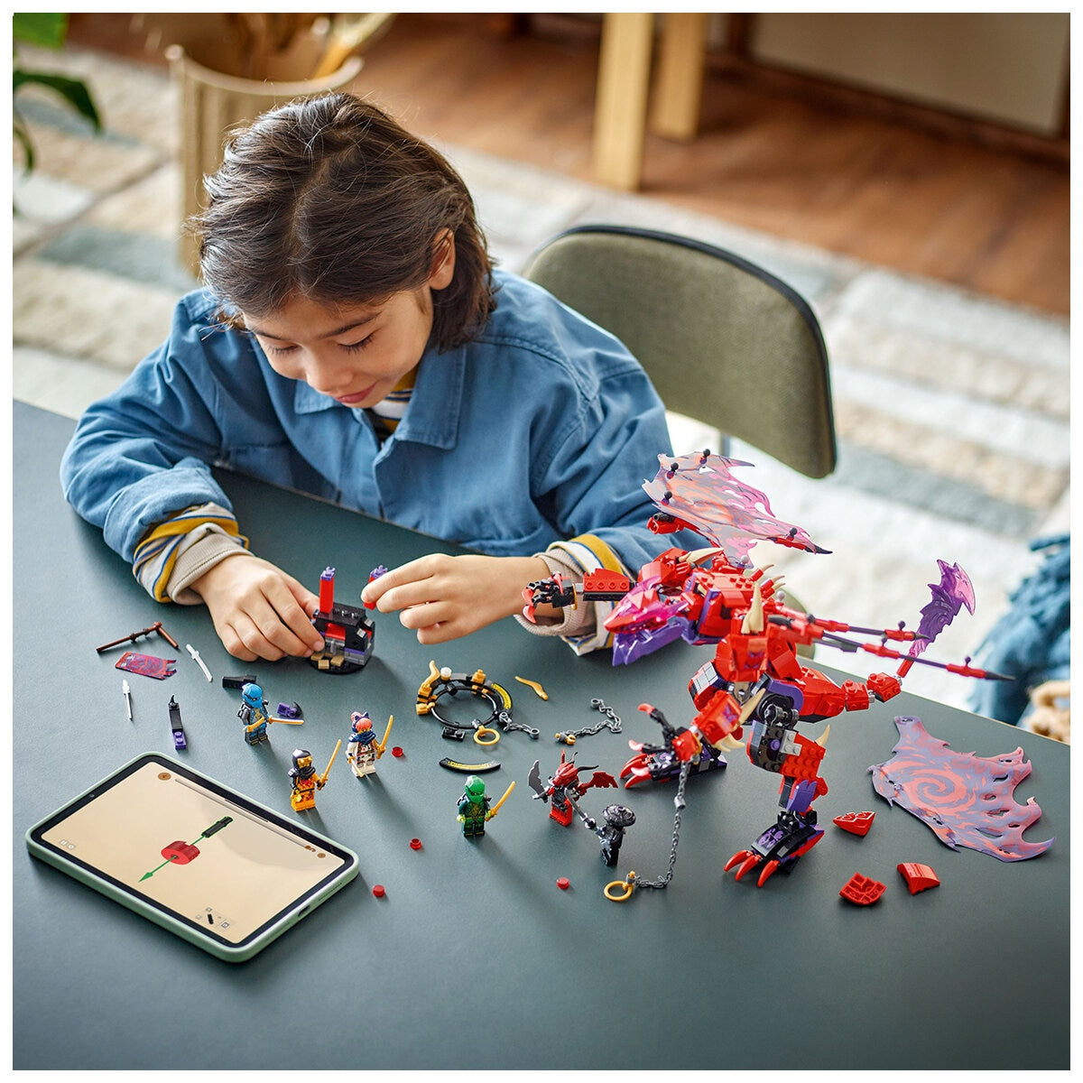 LEGO NINJAGO Thunderfang Dragon of Chaos Ninja 71832