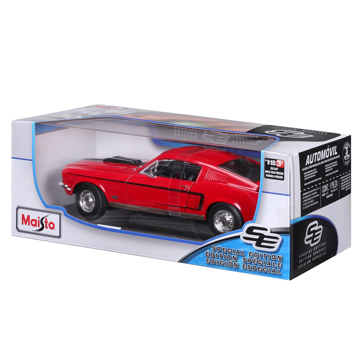 Maisto 1:18 Die Cast Cars Ford Mustang Cobra Jet