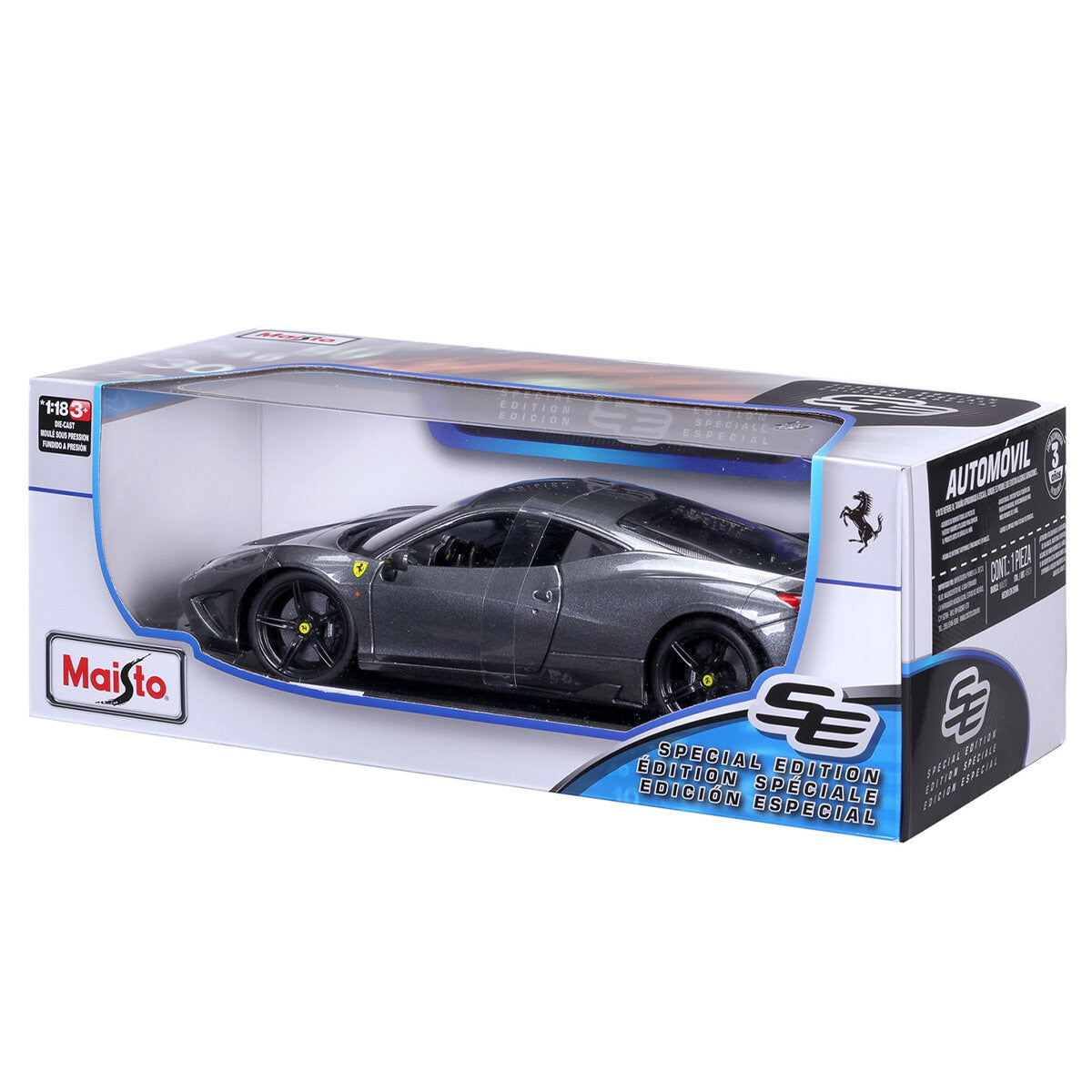 Maisto 1:18 Die Cast Cars Ferrari 458 Speciale - SuperSaverAU - view 3