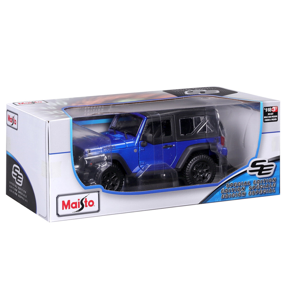 Maisto 1:18 Die Cast Cars Jeep Willys - SuperSaverAU - view 2