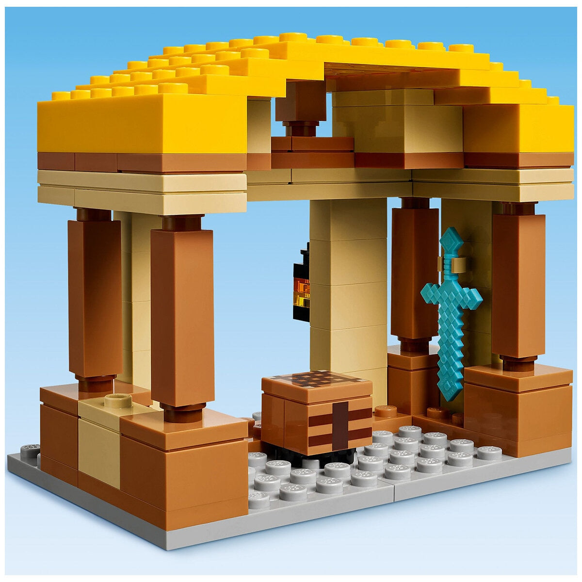 LEGO Minecraft The Ghast Balloon Village Attack 21273