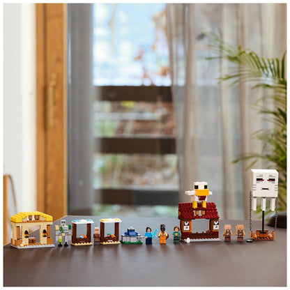 LEGO Minecraft The Ghast Balloon Village Attack 21273