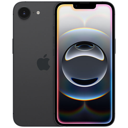 Apple iPhone 16e 512GB Black | A18 Chip, 48MP Fusion Camera, Supersized Battery, OLED Display, Face ID