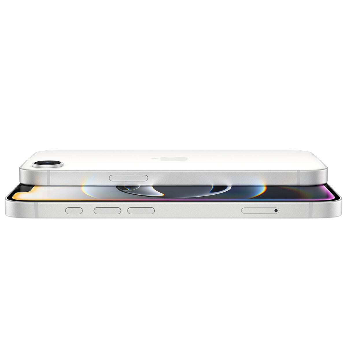 Apple iPhone 16e 128GB White - A18 Chip, 48MP Fusion Camera, Supersized Battery, OLED Display