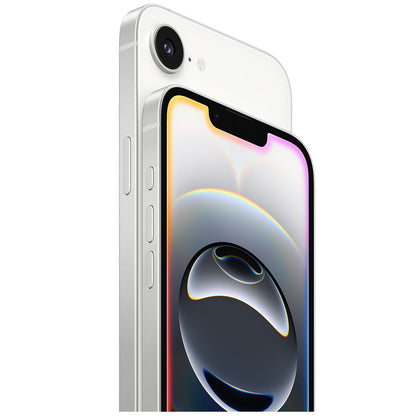 iPhone 16e 256GB White - A18 Chip, 48MP Fusion Camera, Supersized Battery Life