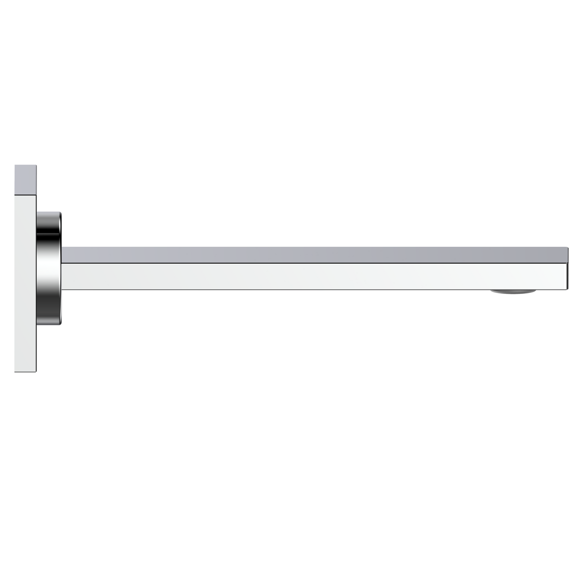 Mondella Chrome Rococo Bath Spout - 200mm - Lead-Free Stainless Steel - SuperSaverAU - view 2