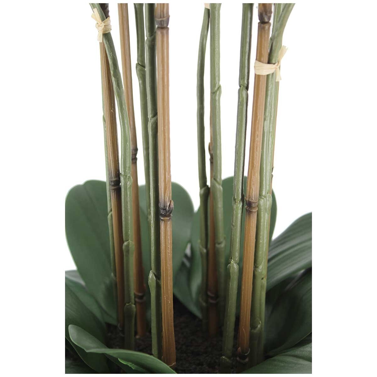 CG Hunter 1.2M Pink Artificial Phalaenopsis Orchid Arrangement - Modern Planter, Indoor Use - SuperSaverAU - view 7