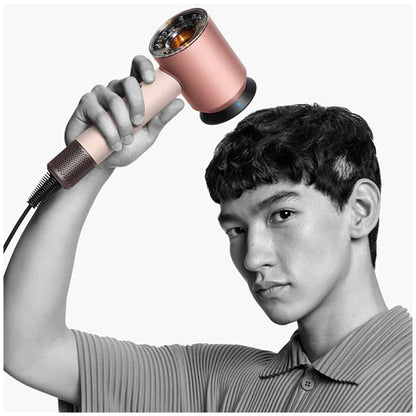 Dyson Supersonic Nural Ceramic Pink And Rose Gold Hair Dryer 598979-01 | Scalp Health Protection, Fast Drying, Intelligent Styling