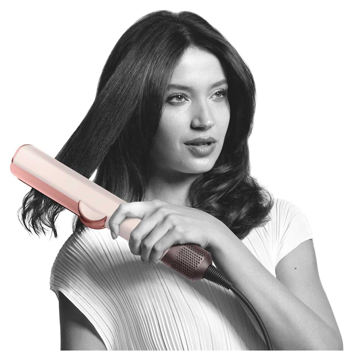 Dyson Airstrait Ceramic Pink Rose Gold Straightener & Dryer 453965-01