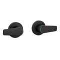 Evekare Matte Black 1/4 Turn Extended Lever Wall Top Assembly 150mm - Easy Access - Aged Care - SuperSaverAU - view 1