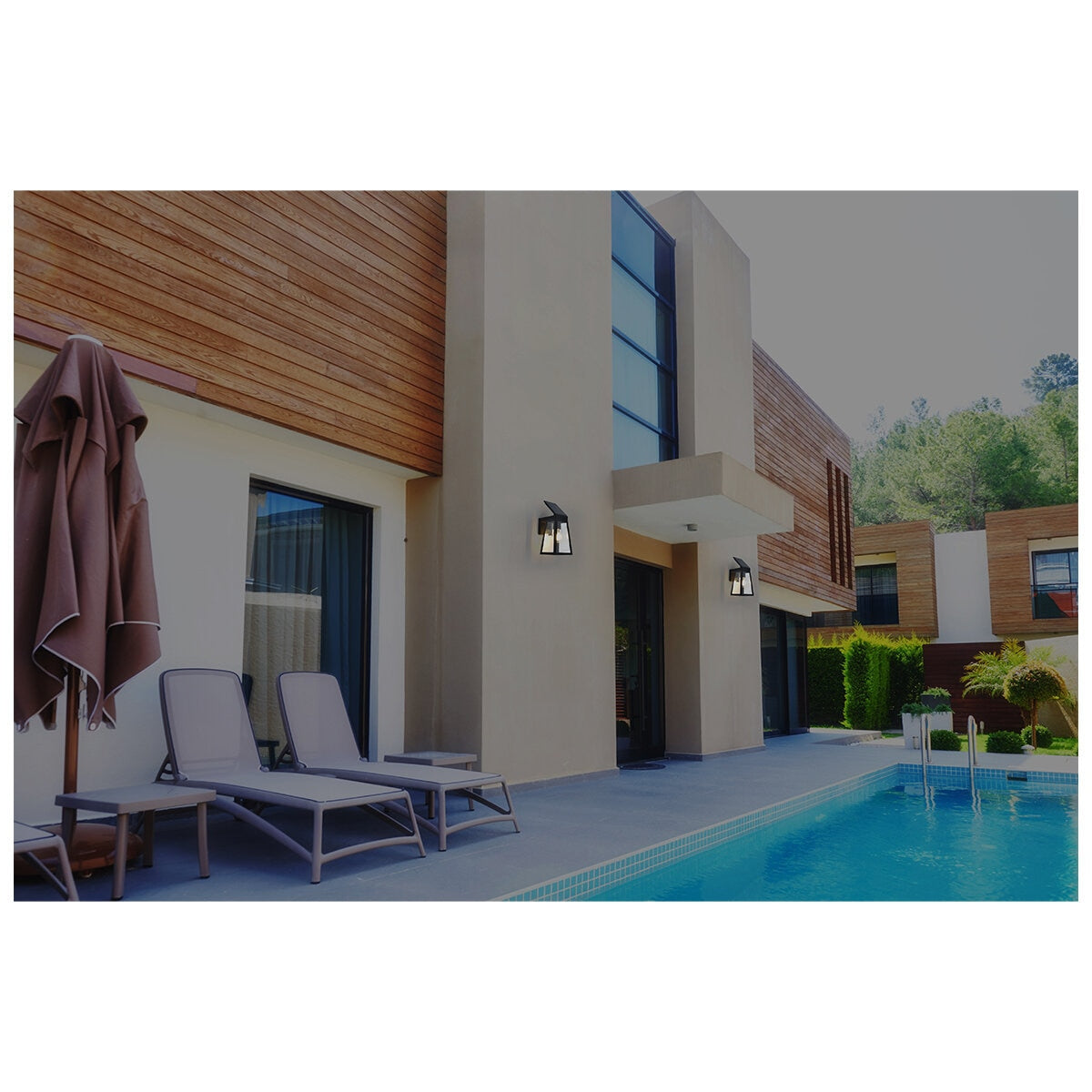 Lutec Solar LED Coach Light 2 Pack 6990905012