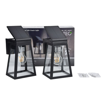 Lutec Solar LED Coach Light 2 Pack 6990905012