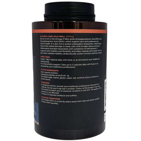 Nature's Care Pro Krill Oil 1000mg 180 Capsules - SuperSaverAU - view 2