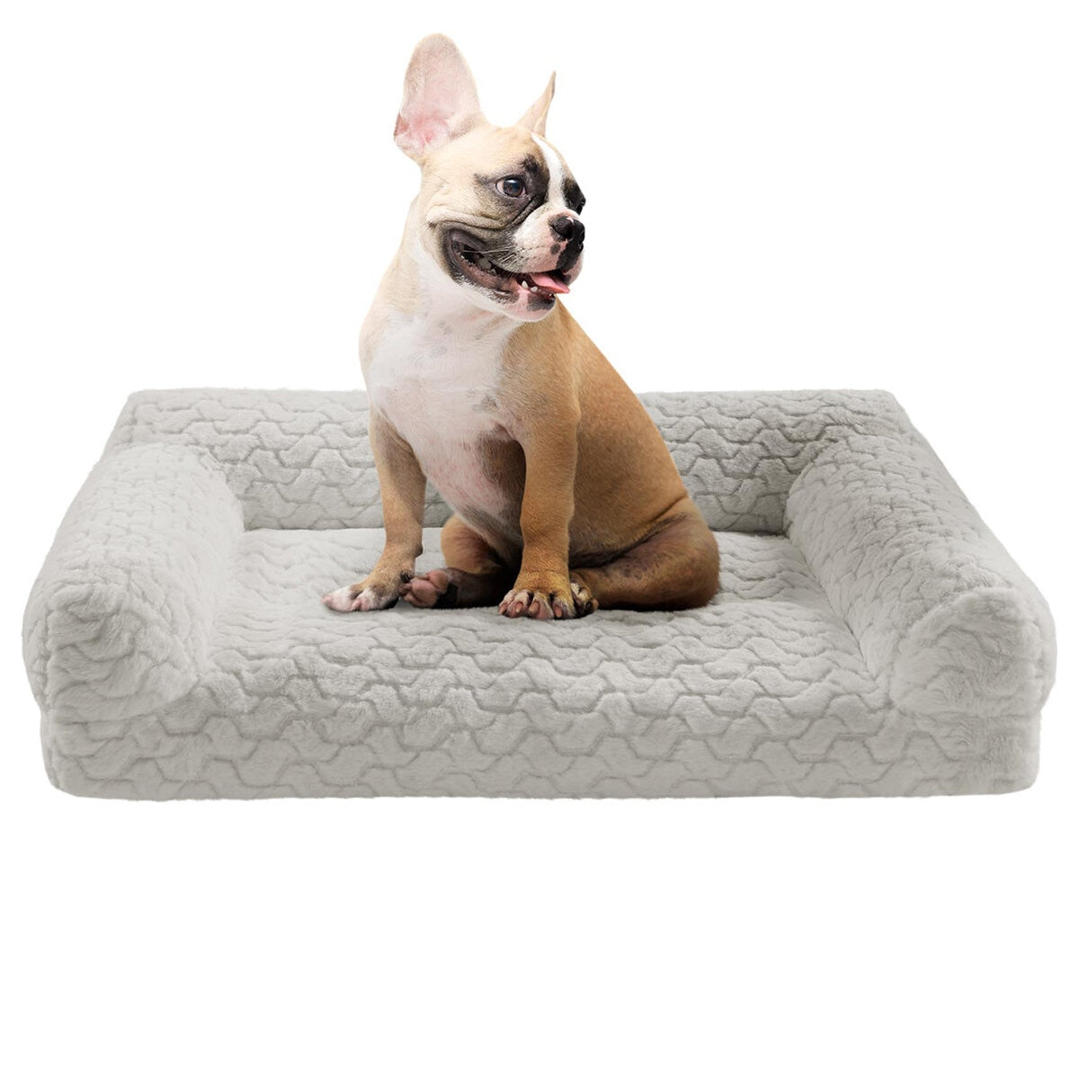 Kirkland Signature High Back Pet Sofa Ivory - Plush Comfort for Small Pets