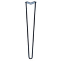 Taskmaster Hairpin Leg - 710mm x 12mm - Solid Steel - Matte Black - SuperSaverAU - view 1