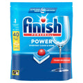 Finish Power Lemon Dishwashing Tablets 40 Pack - Tough on Grease - 0.75kg - SuperSaverAU - view 1