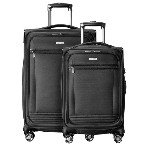 Ricardo Beverly Hills Mariposa Softside Luggage Set 2 Piece Black - SuperSaverAU - view 2