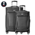 Ricardo Beverly Hills Mariposa Softside Luggage Set 2 Piece Black - SuperSaverAU - view 1