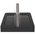 Everdure Fusion Portable Charcoal BBQ - Built-In Rotisserie - 10 Minute Heat-Up - Black - EFUSION2B