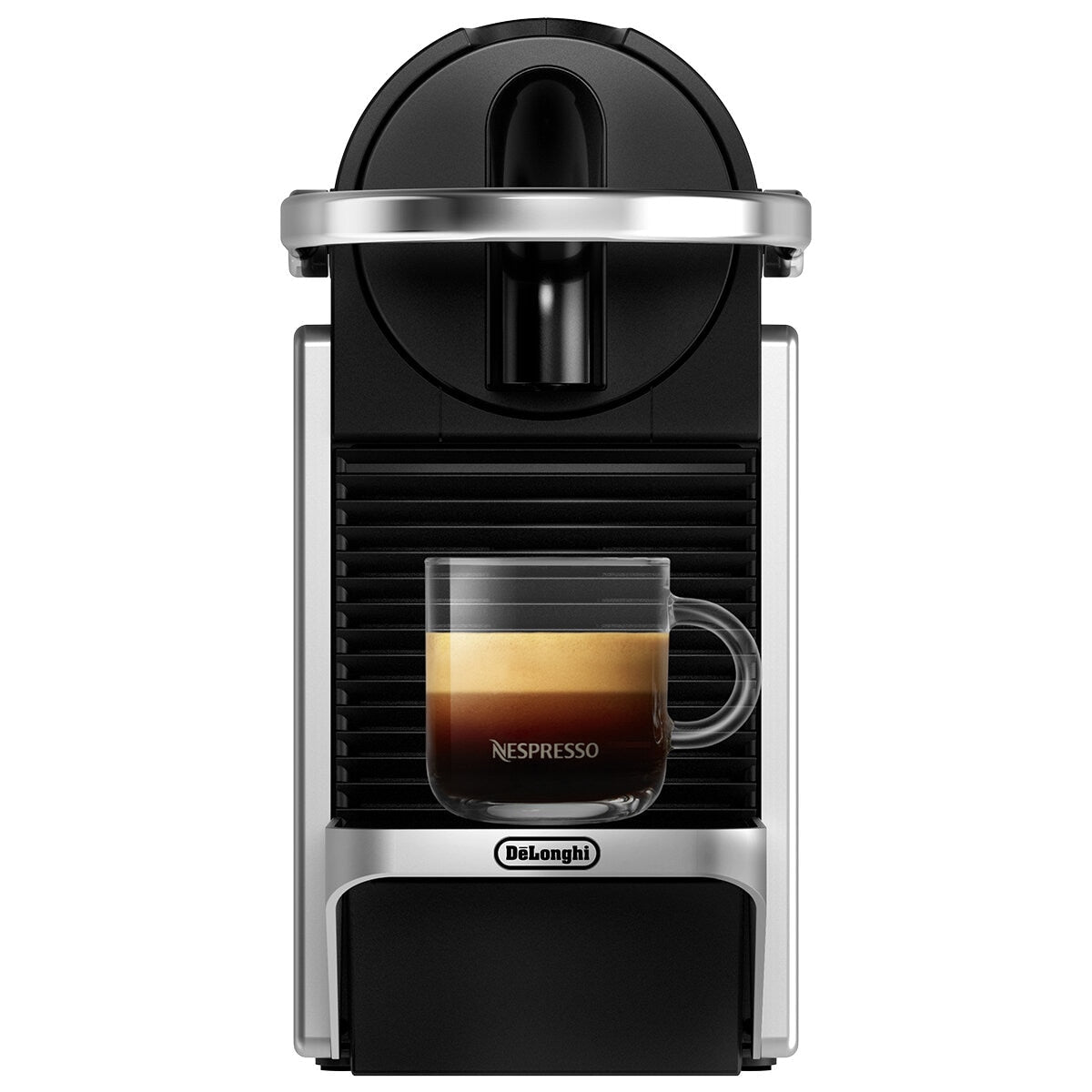 De'Longhi Nespresso Pixie EN127.SAE Coffee Machine with Aeroccino3 - Compact Design, Fast Brewing, Espresso & Cappuccino Maker