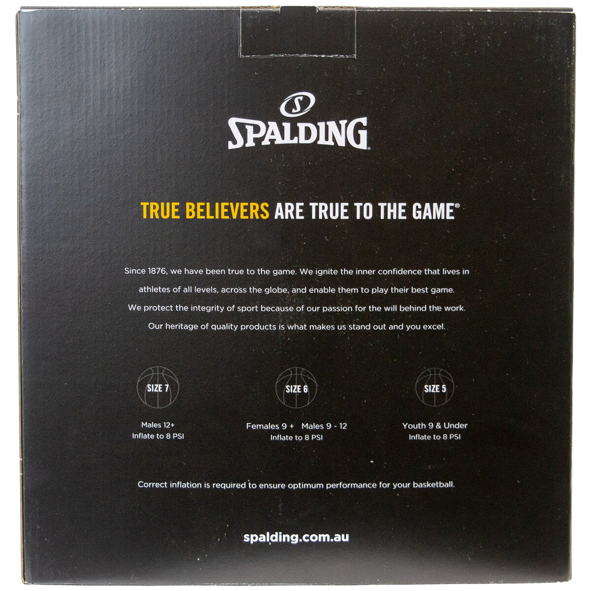 Spalding React TF-250 Basketball | Official Size 7 | Advanced Grip & Control - SuperSaverAU - view 4