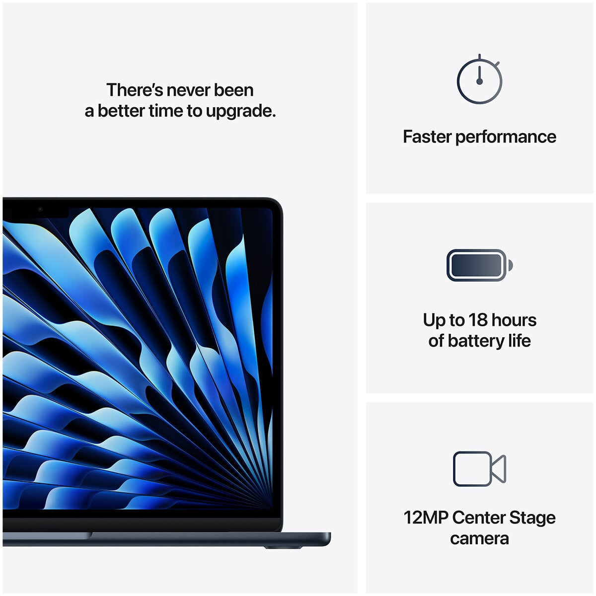 Apple MacBook Air 13 M4 Chip 10 Core CPU/GPU 16GB 512GB SSD Midnight - Liquid Retina Display, 18hr Battery, Ultra-Thin & Light - SuperSaverAU - view 10