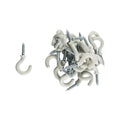 Everhang Cup Hooks - 7mm - PVC - Easy to Install - 25 Pack - SuperSaverAU - view 1