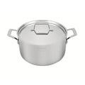 Tramontina Grano 24cm 7.7L Stainless Steel Stock Pot - Tri-Ply Clad - Induction Compatible - 62145240