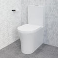 Mondella Rumba 155mm Matte Black Toilet Roll Holder - Metal, Wall Mount
