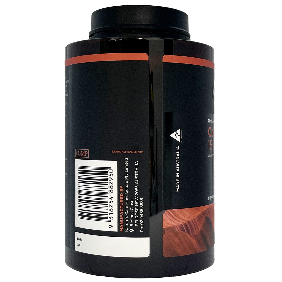 Nature's Care Pro Series Co-Q10 180 Capsules - SuperSaverAU - view 3
