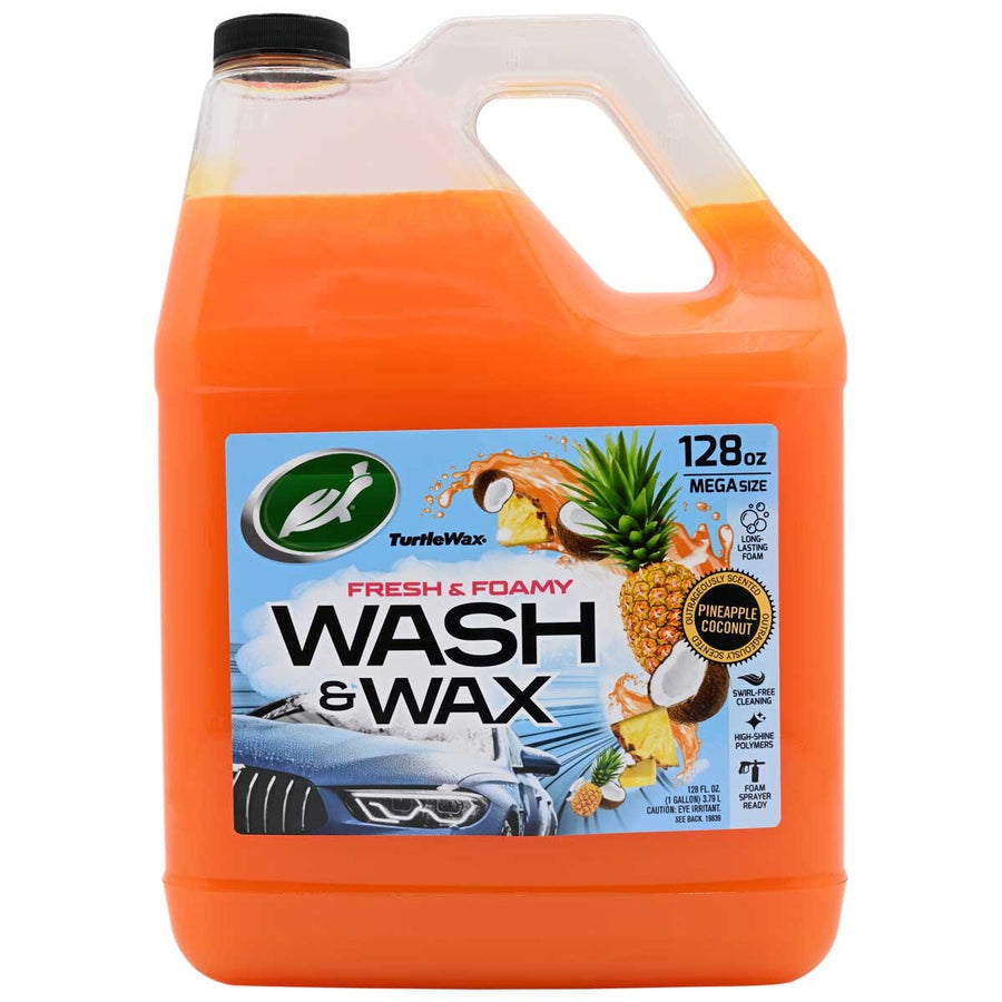 Turtle Wax Fresh Foamy Wash And Wax 3.79L - SuperSaverAU - view 1