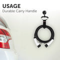 Arlec EV Charger Cable Strap - 10m Length - Black - Weather-Resistant - SuperSaverAU - view 2
