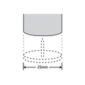 Surface Gard Round Castor Cup 4 Pack - 25mm - Brown - For Carpet & Hardwood - SuperSaverAU - view 3