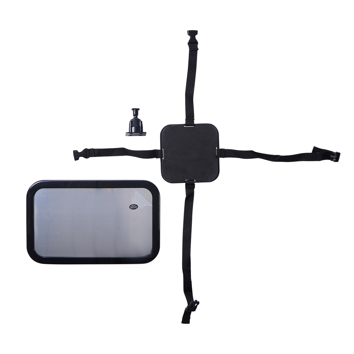 All Set Baby Mirror - Extra-Large Rear-Facing Infant Car Seat Monitor 300mm - SuperSaverAU - view 2