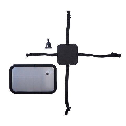 All Set Baby Mirror - Extra-Large Rear-Facing Infant Car Seat Monitor 300mm - SuperSaverAU - view 2