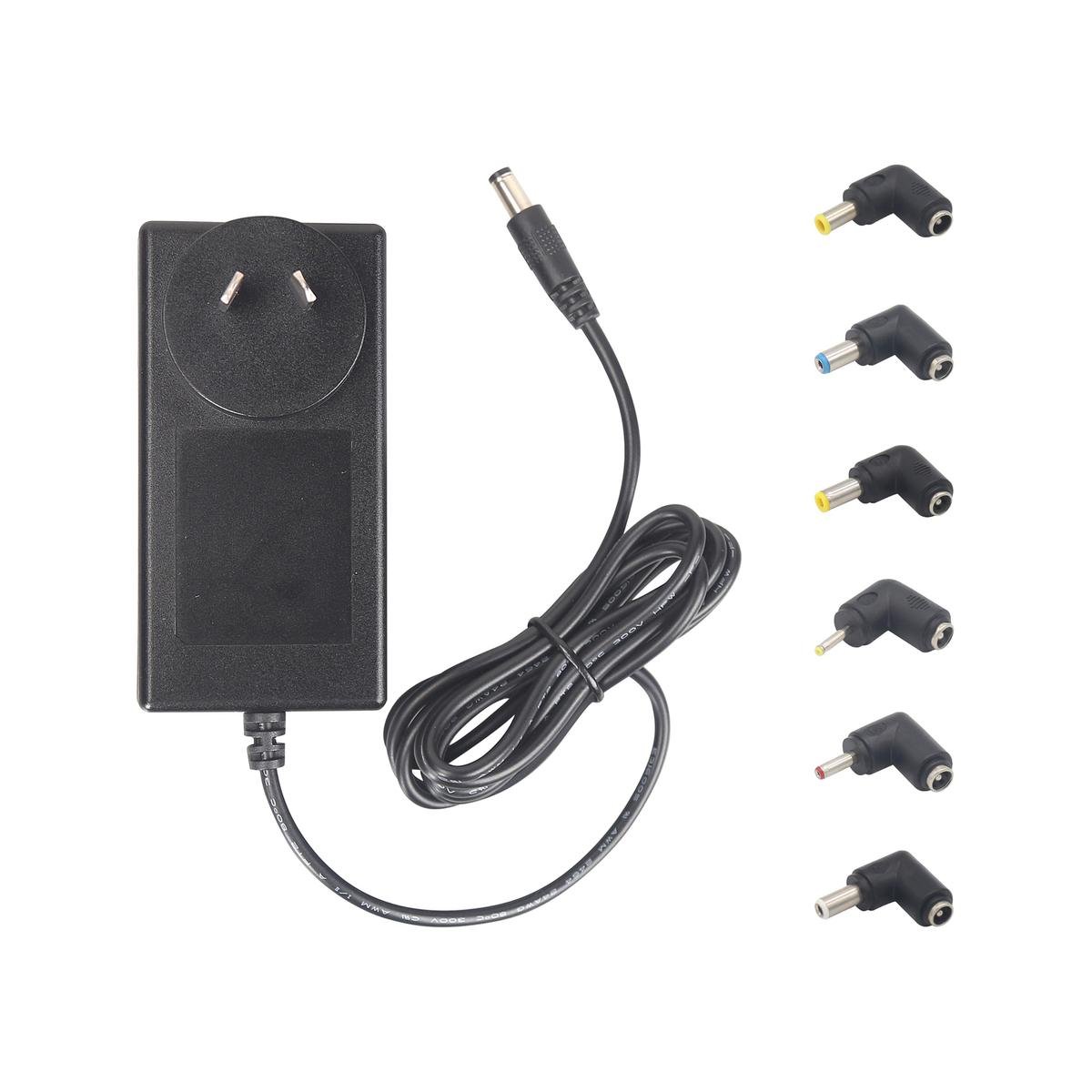 Antsig 9V 3A Power Supply with Plug Adaptors - Multiple Connectors - Lightweight - SuperSaverAU - view 1