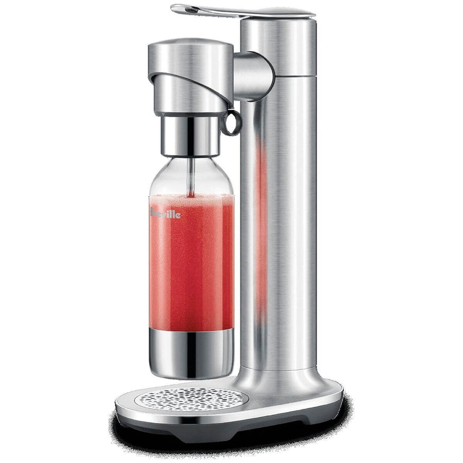 Breville the InFizz Fusion sparkling water machine - Brushed Stainless Steel, FusionCap, 1L bottle - BCA800BSS
