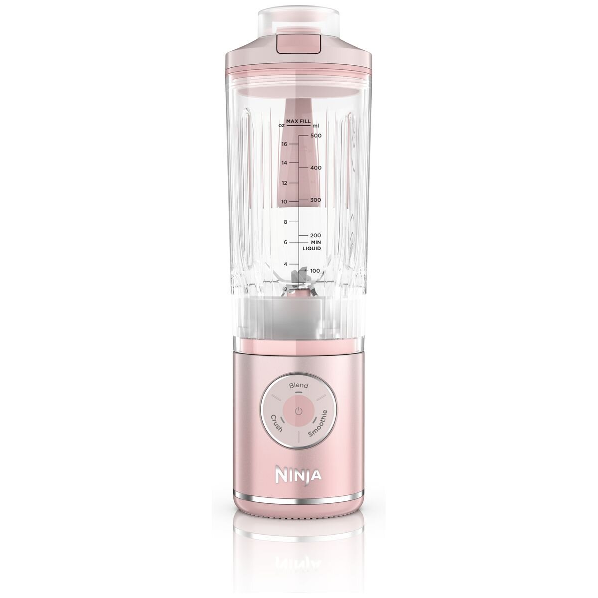 Ninja Blast Max Portable Blender 650ml - Pink - Cordless Auto IQ Programs - BC251PK