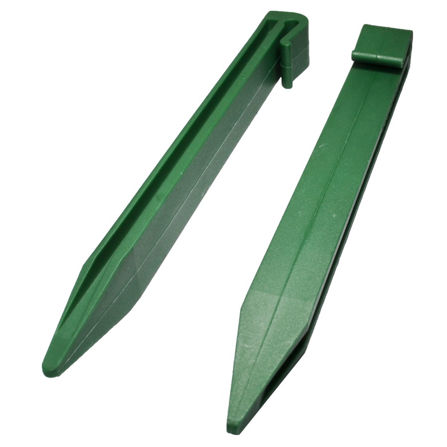 Icon Plastics Green Garden Edge Multi Peg 280x25mm HDPE Easy Install - SuperSaverAU - view 1