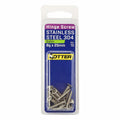 Otter 8 x 25mm Satin Stainless Steel 304 Hinge Screws - 16 Pack - SuperSaverAU - view 1