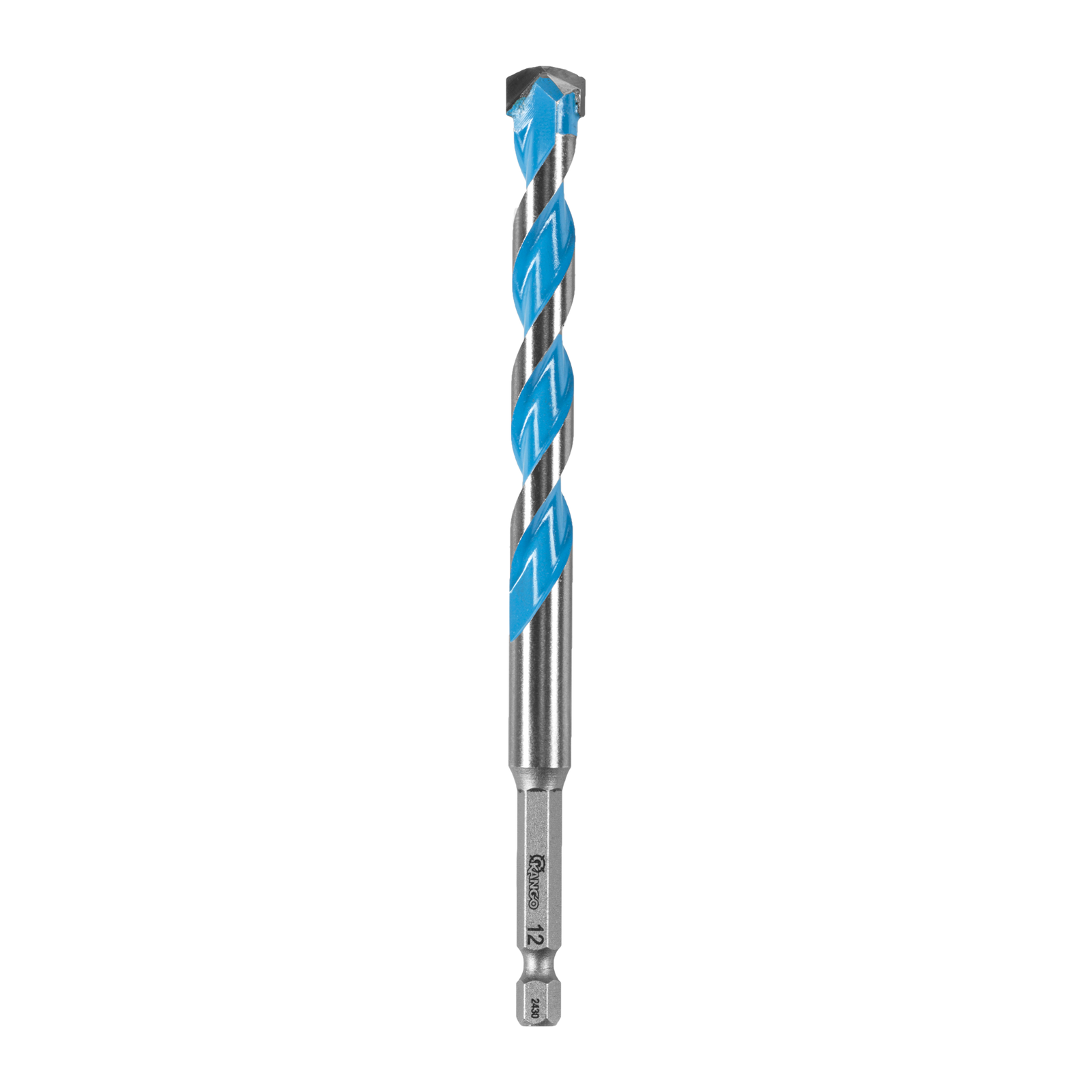 Kango 12 x 150mm Multi-Material Drill Bit - Carbide Tip, 1/4" Hex Shank