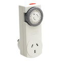 HPM Slimline 24hr Analogue Timer - 10A Plastic - Energy Efficient - SuperSaverAU - view 1
